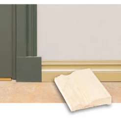 Peitelista/perinnelista Kartano Listat Nurmi, 21x90mm, oksaton mänty, puuvalmis*Lauta Outlet