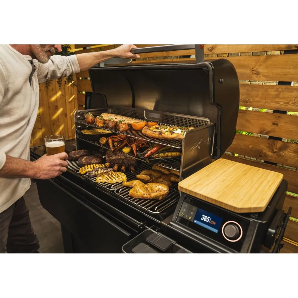 Online Pellettigrilli Timberline XL Int, induktioliesi, WiFi Pellettigrillit