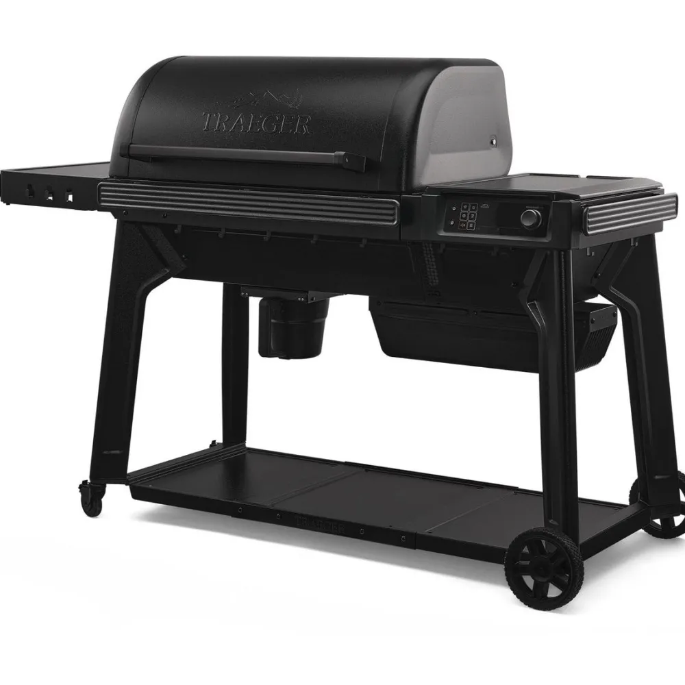 Outlet Pellettigrilli Woodridge Pro, musta Pellettigrillit