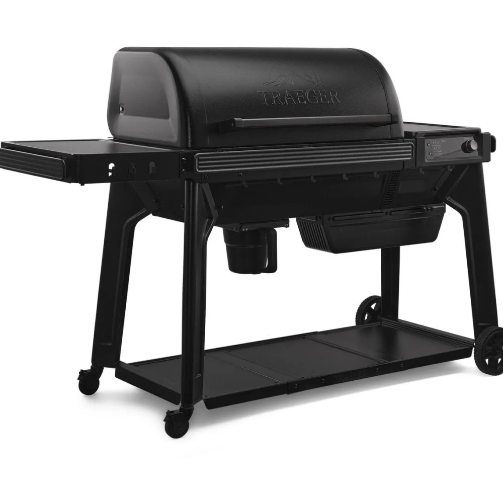 Outlet Pellettigrilli Woodridge Pro, musta Pellettigrillit