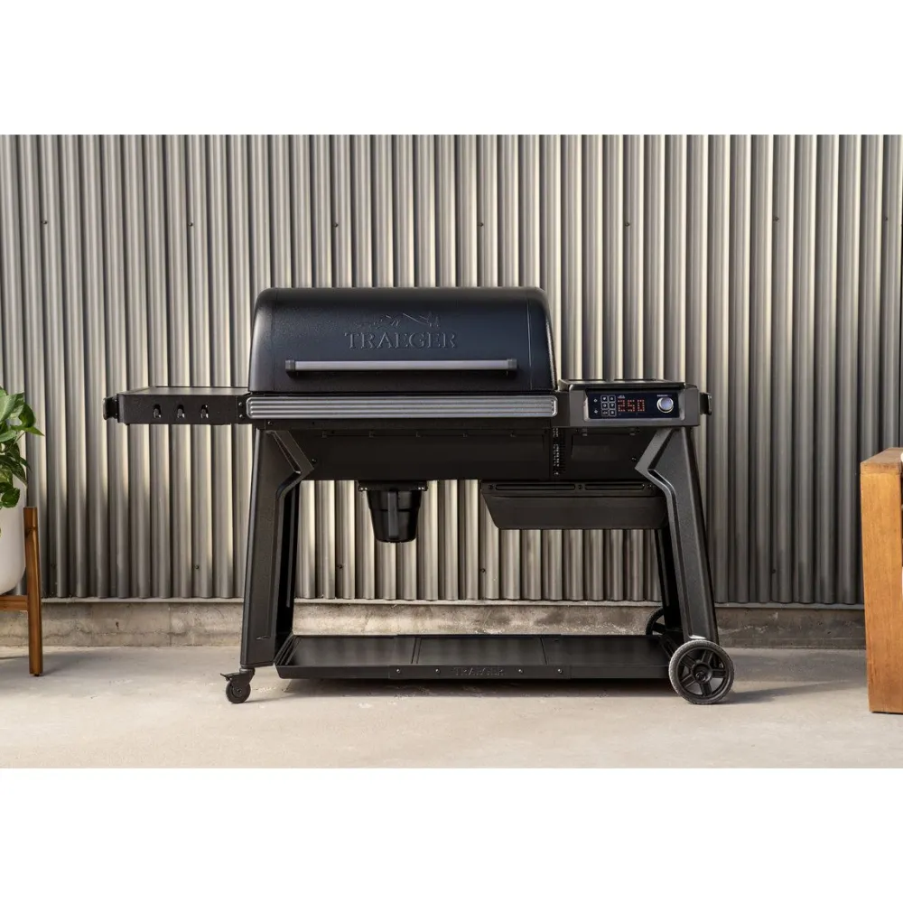 Outlet Pellettigrilli Woodridge Pro, musta Pellettigrillit