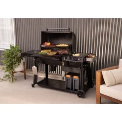 Outlet Pellettigrilli Woodridge Pro, musta Pellettigrillit
