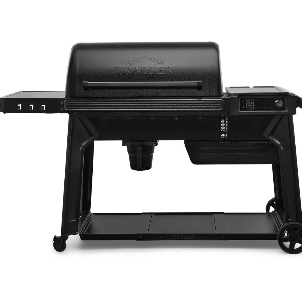 Outlet Pellettigrilli Woodridge Pro, musta Pellettigrillit