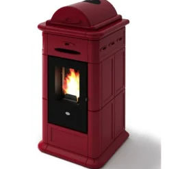 Pellettitakka Adele 8kW, punainen*Eva Calòr Sale