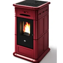 Best Pellettitakka Alina 8kW, punainen Pellettitakat