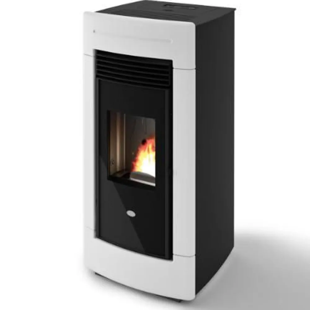 Pellettitakka Laura 12.5kW, valkoinen*Eva Calòr Sale