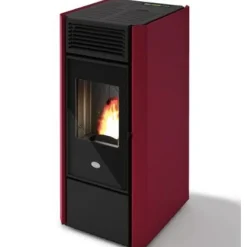 Hot Pellettitakka Milly 12.5kW, punainen Pellettitakat