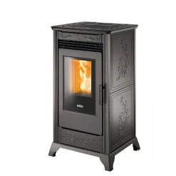 New Pellettitakka RV80 8 kW musta Pellettitakat