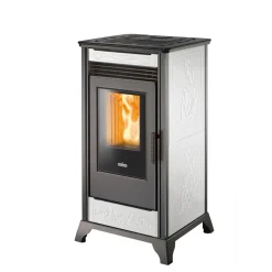 Pellettitakka RV110 11.5 kW valkoinen*Ravelli Discount