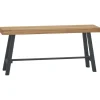 Penkki 110 cm täysi tiikki (40743)*FinePRICE Hot
