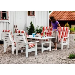 Clearance Penkki Herrgård, valkoinen Puutarhapenkit