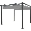 Pergola , 3x4m, harmaa/musta*Eden Wood New