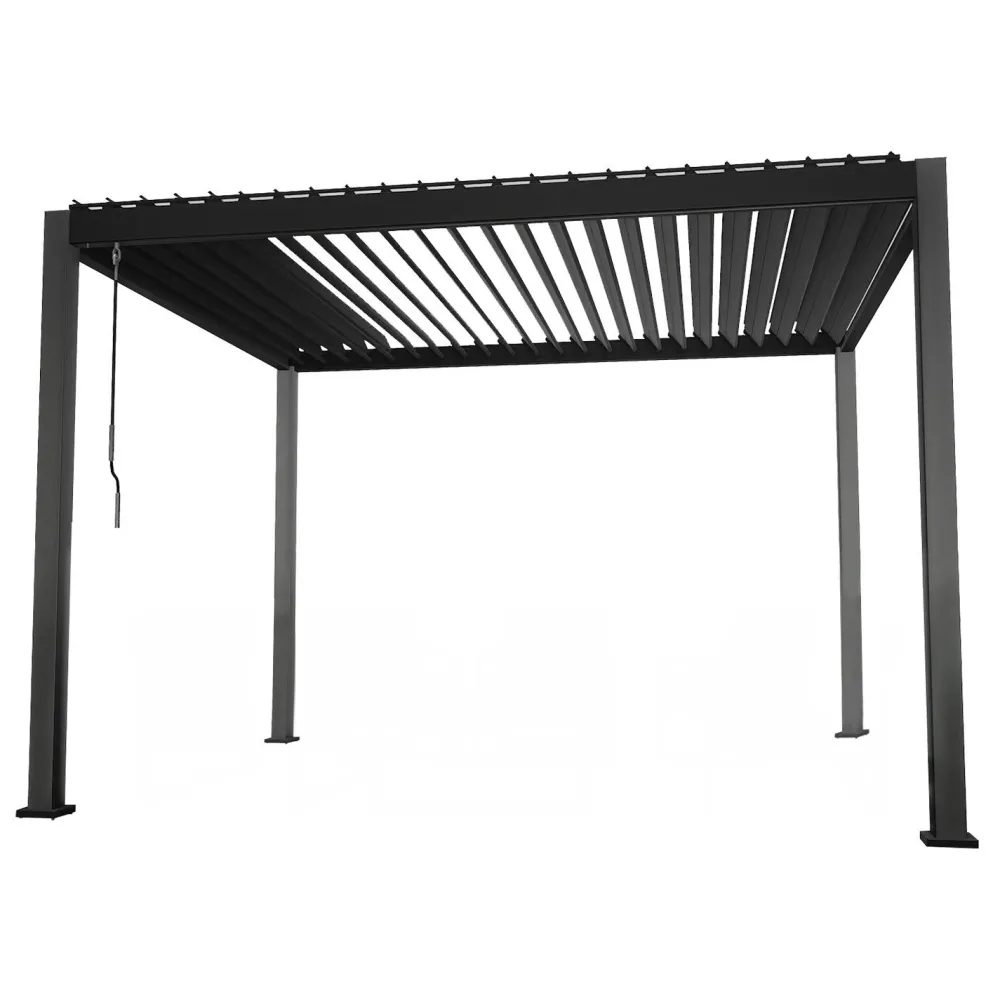 Sale Pergola Mirador-111, 300x400cm, tummanharmaa Paviljongit|Paviljongit