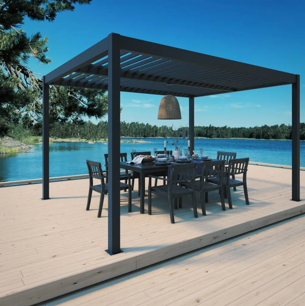 Pergola Tylösand 3x4m sälekatolla*JABO Hot