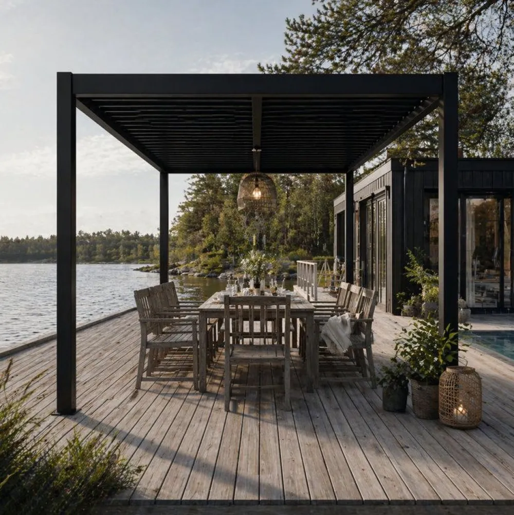 Pergola Tylösand 3x4m sälekatolla*JABO Hot