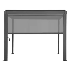 Pergolan rullakaihdin Mirador-80/88(3m), 27,9x22,45cm, harmaa*Home4you Clearance