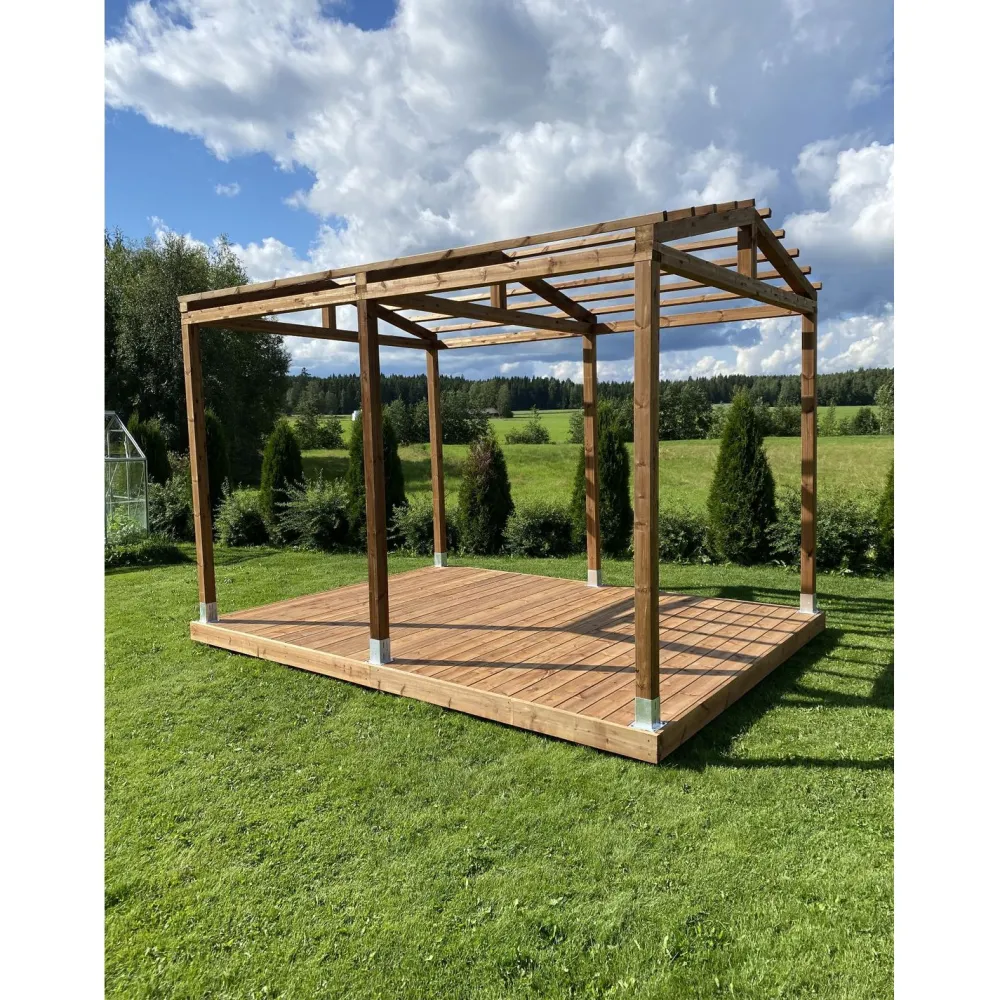 Pergola PatioN°rd Harju, kestopuu, eri kokoja*PatioNord