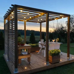 New Pergola PatioN°rd Laaka, kestopuu, eri kokoja Pergolat