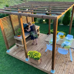 New Pergola PatioN°rd Laaka, kestopuu, eri kokoja Pergolat