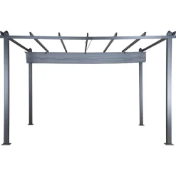 Hot Pergola Lazio, 295x395cm, musta/harmaa Pergolat