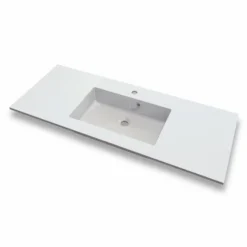 New Pesuallas Lauretta 120 1200x500mm valumarmori valkoinen Kalusteeseen Asennettavat Altaat