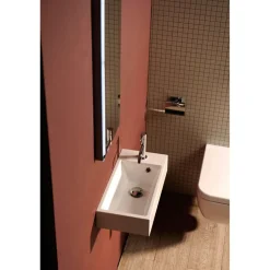 Pesuallas Ariana SM016 komposiittikivi oikeakätinen 500 X 250 x 100 mm valkoinen*Interia New