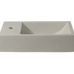 Clearance Pesuallas Crest L 400x220x100 mm vasen beige Seinään Kiinnitettävät Altaat|Pienet Pesualtaat