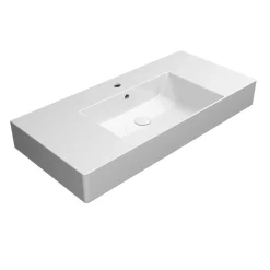 Pesuallas Kube X 100x47cm, ExtraGlaze-pinnoite, valkoinen*Interia Hot