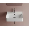 Outlet Pesuallas Kvanta 500x400 mm, valkoinen Seinään Kiinnitettävät Altaat