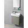 Clearance Pesuallas Maxx 475 x 240 mm kivi valkoinen vasen Pienet Pesualtaat
