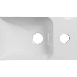 Pesuallas Piccolino 30,8x10x17 cm, oikea, valkoinen*Interia Outlet