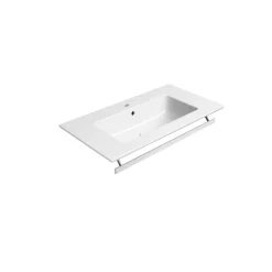 Pesuallas Pura Slim 82x46cm, ExtraGlaze-pinnoite, valkoinen*Interia Clearance