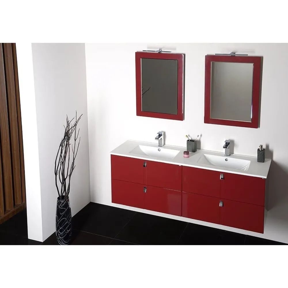 New Pesuallas Slim Double 1510 x 460 mm kaksialtainen valkoinen Kaksoispesualtaat