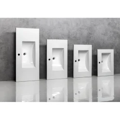 Clearance Pesuallas Slim 70x46,5 cm, valkoinen Kalusteeseen Asennettavat Altaat