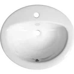 Outlet Pesuallas 55227, 520x450 mm, valkoinen Tasoon Upotettavat Altaat
