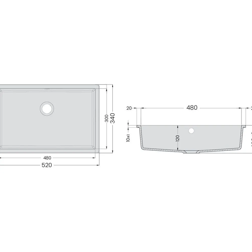 Pesuallas Kaavi 520x340mm Keratek eri värejä*Savo Sale