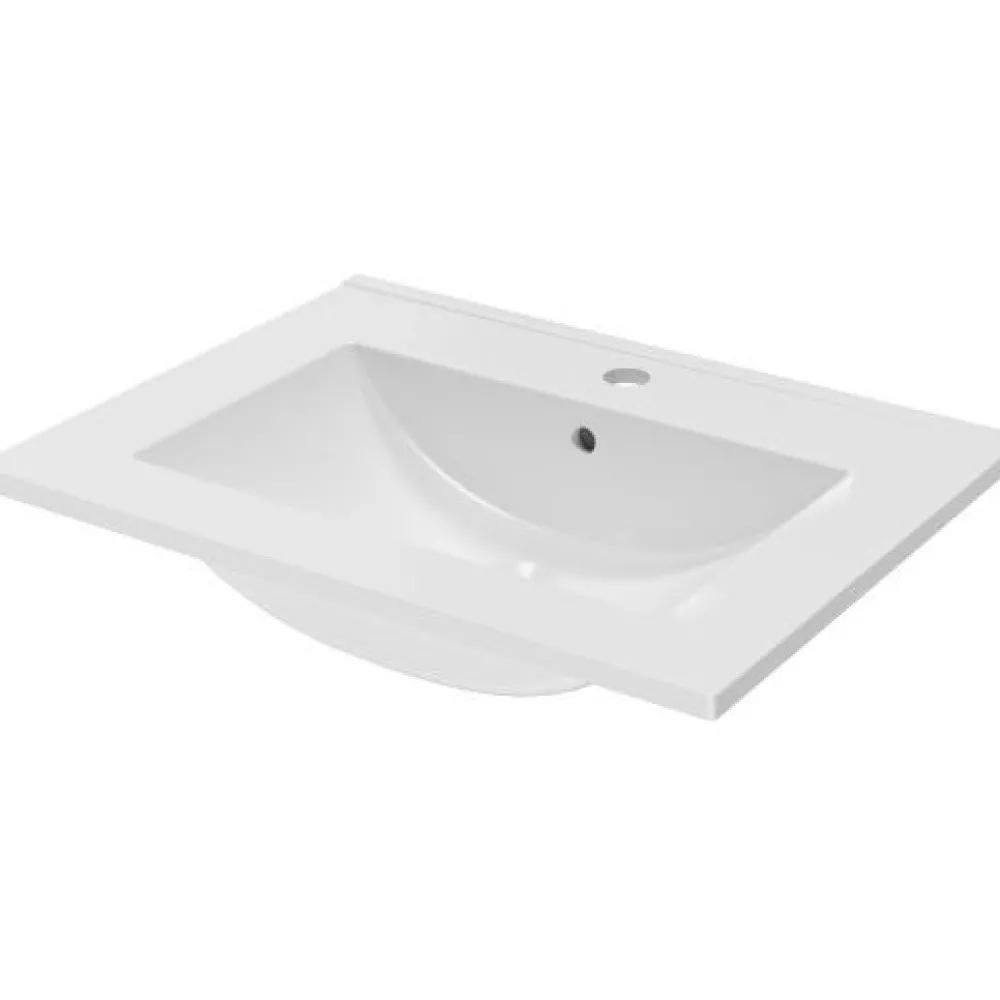 Pesuallas Unden, 600x450mm, posliini, valkoinen*Svedbergs Online