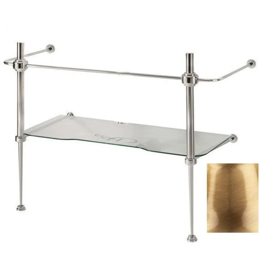 Pesualtaan teline Waldorf 880mm pronssi*Kerasan