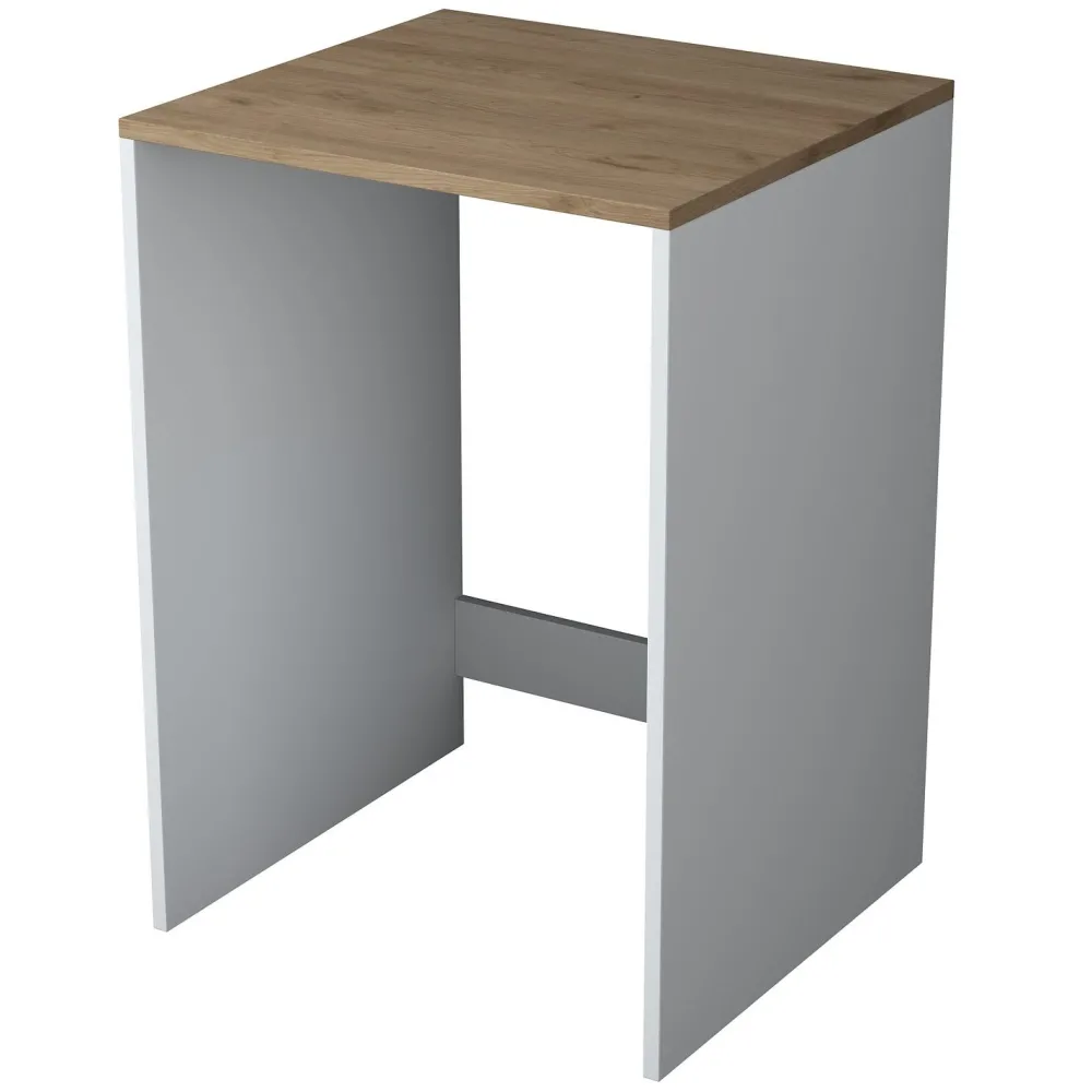 Pesukonekaappi KD103, pähkinäpuu/valkoinen*Linento Furniture Discount