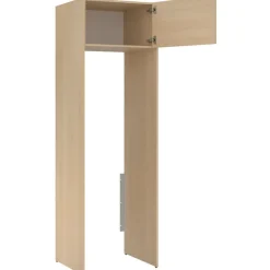 Pesukonekaappi ERGO Tower, 65x58x210.8cm Kodinhoitohuoneen Kalusteet