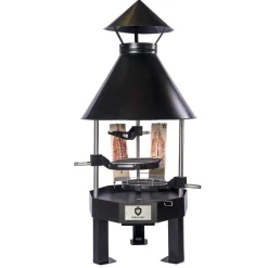 Sale Pihagrilli ® 9K-80 Premium matala musta Pihagrillit