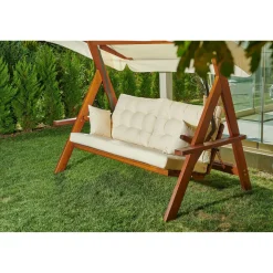 Outlet Pihakeinu Lyon 3-istuttava beige Pihakeinut