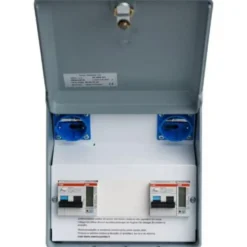 Sale Pihakeskus / auton lämmitys- ja latausasema 8MMO467S, 2x supersuko, 2x3.6kW(1x16A), hidaslataus Autopistorasiat, Pihakeskukset|Sähköauton Latausasemat