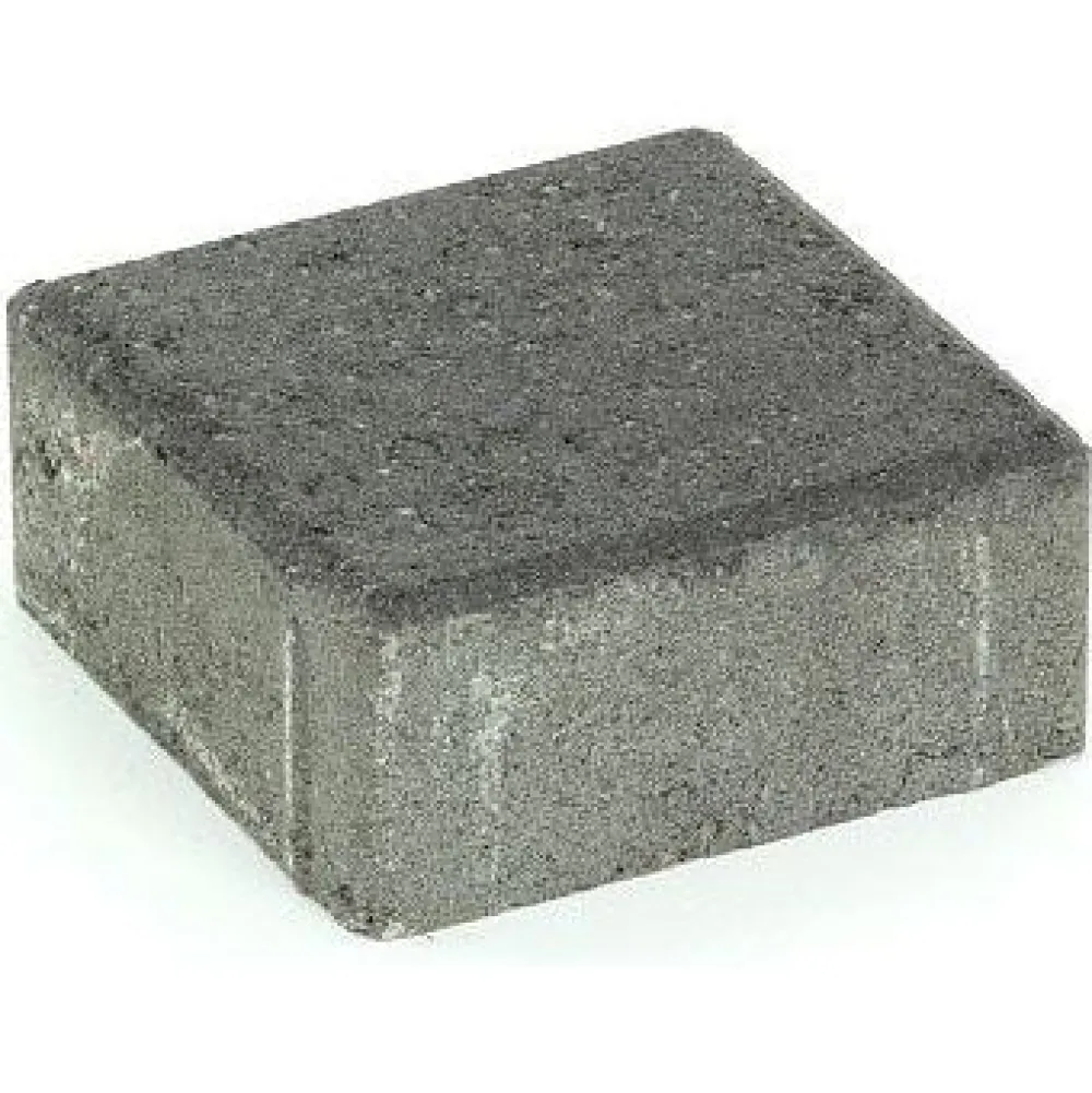 Best Pihakivi Kartanonoppa 60 138x138x60 mm sileä musta Noppakivet Ja Nupukivet