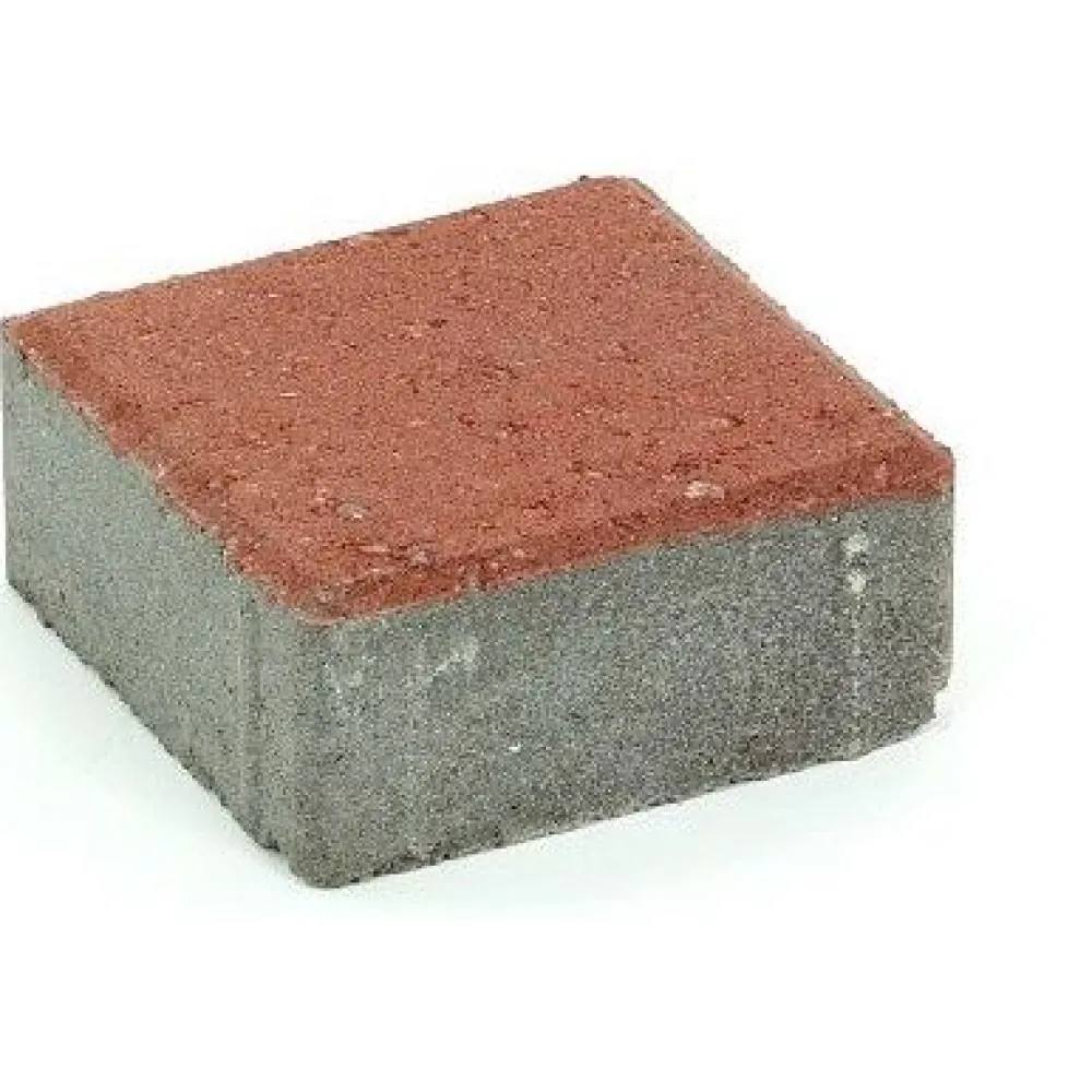 Discount Pihakivi Kartanonoppa 60 138x138x60 mm sileä punainen Noppakivet Ja Nupukivet