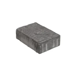 Pihakivi Kartanonupu 60 viisteetön 207x137x60 mm profiloitu antiikki musta*Rudus Best