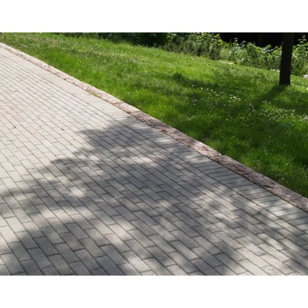 Pihakivi Luostarikivi 80 208x68x80 mm sileä harmaa*Rudus