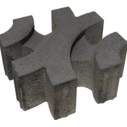 Pihakivi Riimukivi 300x300x120 mm sileä musta*Rudus Clearance