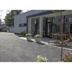 Sale Pihakivisarja Roomalaiset isot kivet 80 mm profiloitu musta Betonikivet