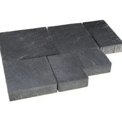 Sale Pihakivisarja Roomalaiset isot kivet 80 mm profiloitu musta Betonikivet